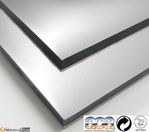 美国aca进口0.3mm银色镜面铝塑板可用阳极氧化铝板-机电设备网!